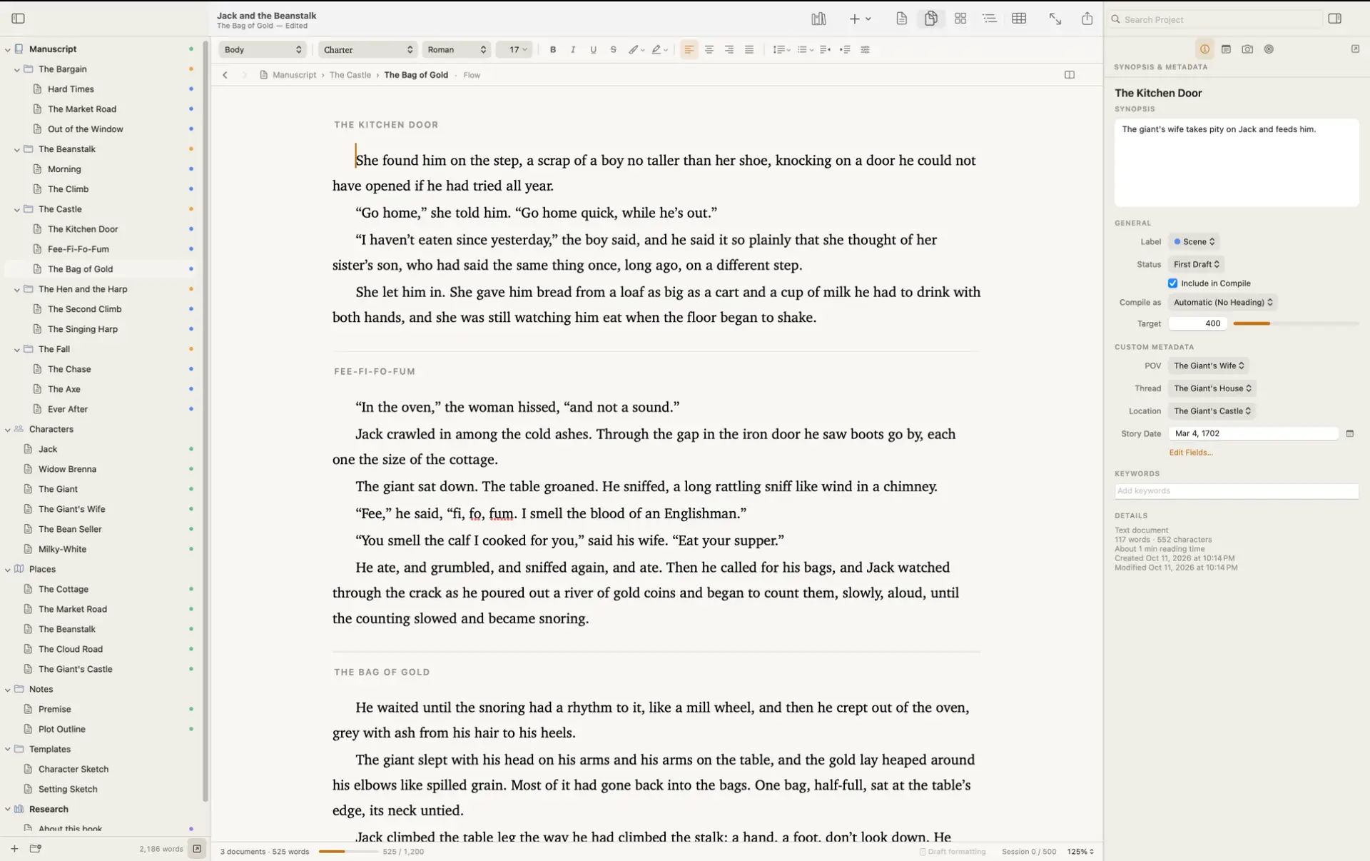 Amber for macOS Flow View interface