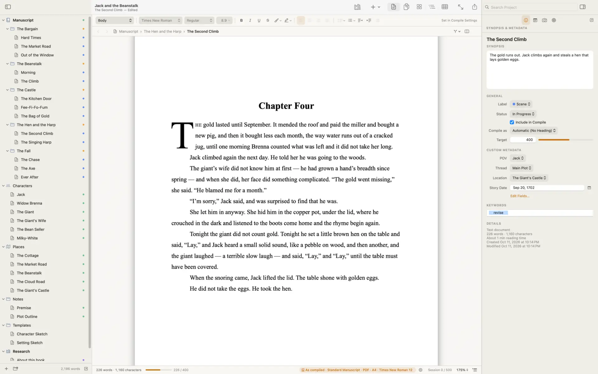 Amber for macOS Page Mode interface